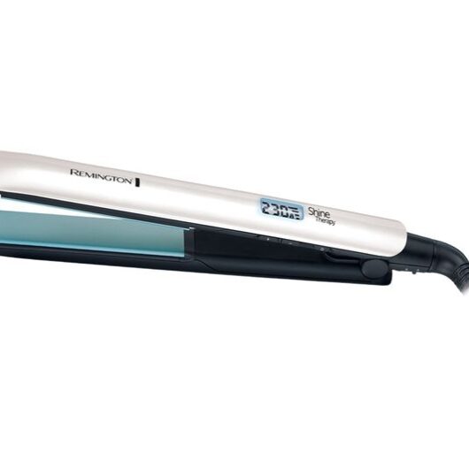 REMINGTON Shine Therapy S8500 Hair Straightener - White & Teal