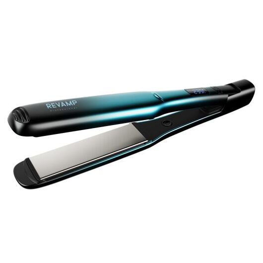 REVAMP Progloss Wide Ultra X Shine Hair Straightener - Black