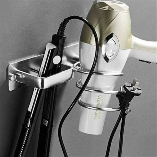 Hair Dryer Holder, Hair Dryer Holder, Self-Adhesive Modes Dryer Holder, Adhesive Hair Dryer Holder