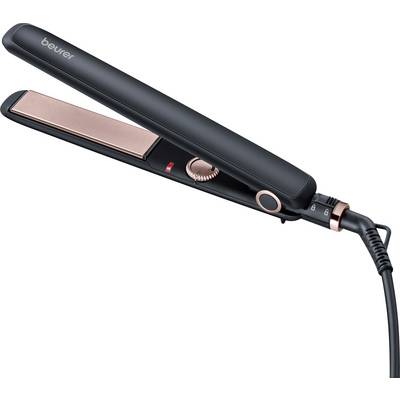 Beurer HS 30 Hair straightener Black, Rose Gold