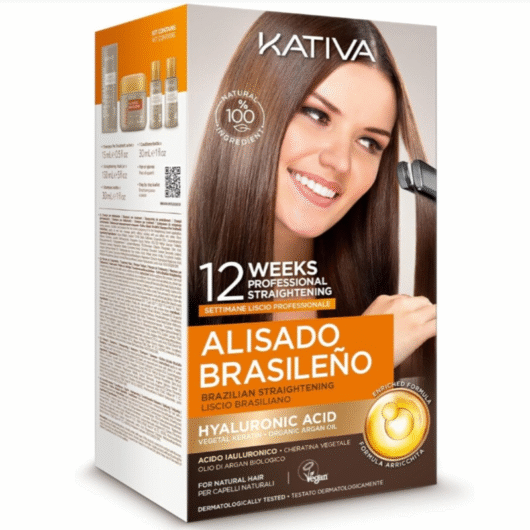 Kativa - Alisado Brasileno Brazilian Straightening Kit