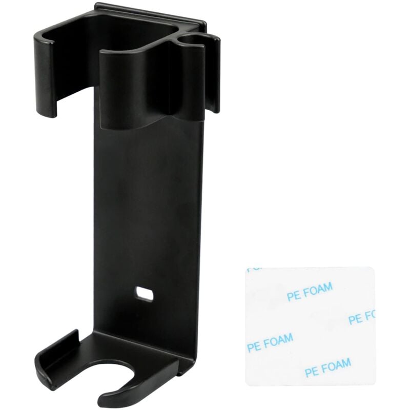 Wall-mounted hair straightener and curler - Wall-mounted hair straightener and curler holder for bathroom - For hair straighteners and curlers