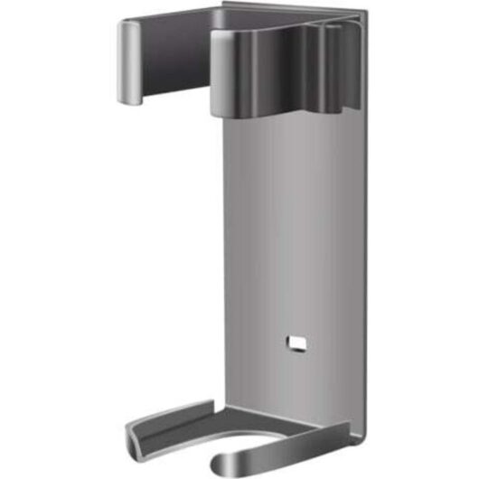 Hair straightener stand, curl organizer for hair salon, aluminum stand, grey [12.5x4.5]
