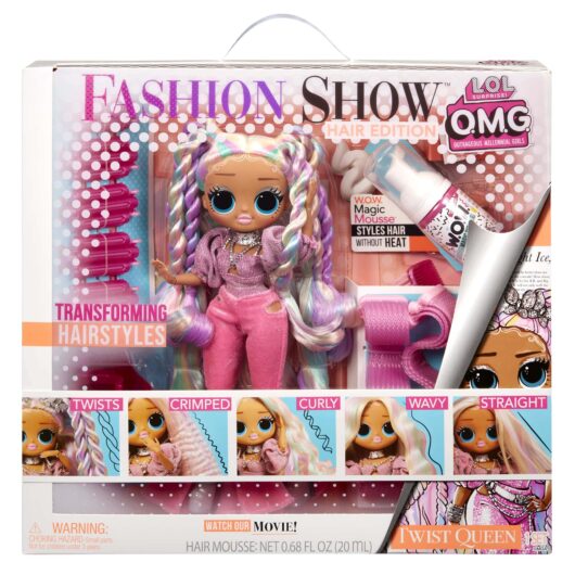 L.O.L. Surprise! O.M.G. Fashion Show Hair Edition - Twist Queen Doll