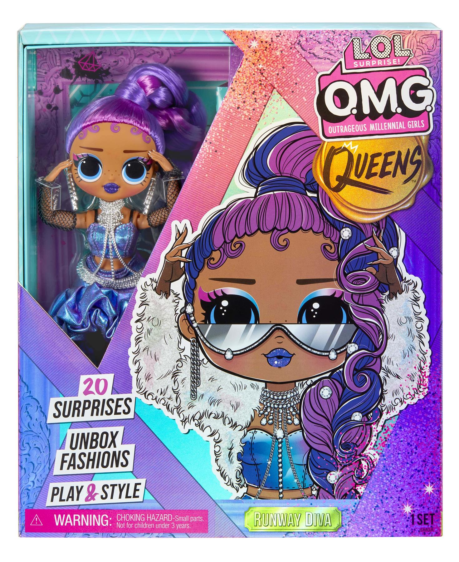L.O.L. Surprise! O.M.G. Queens Runway Diva Doll