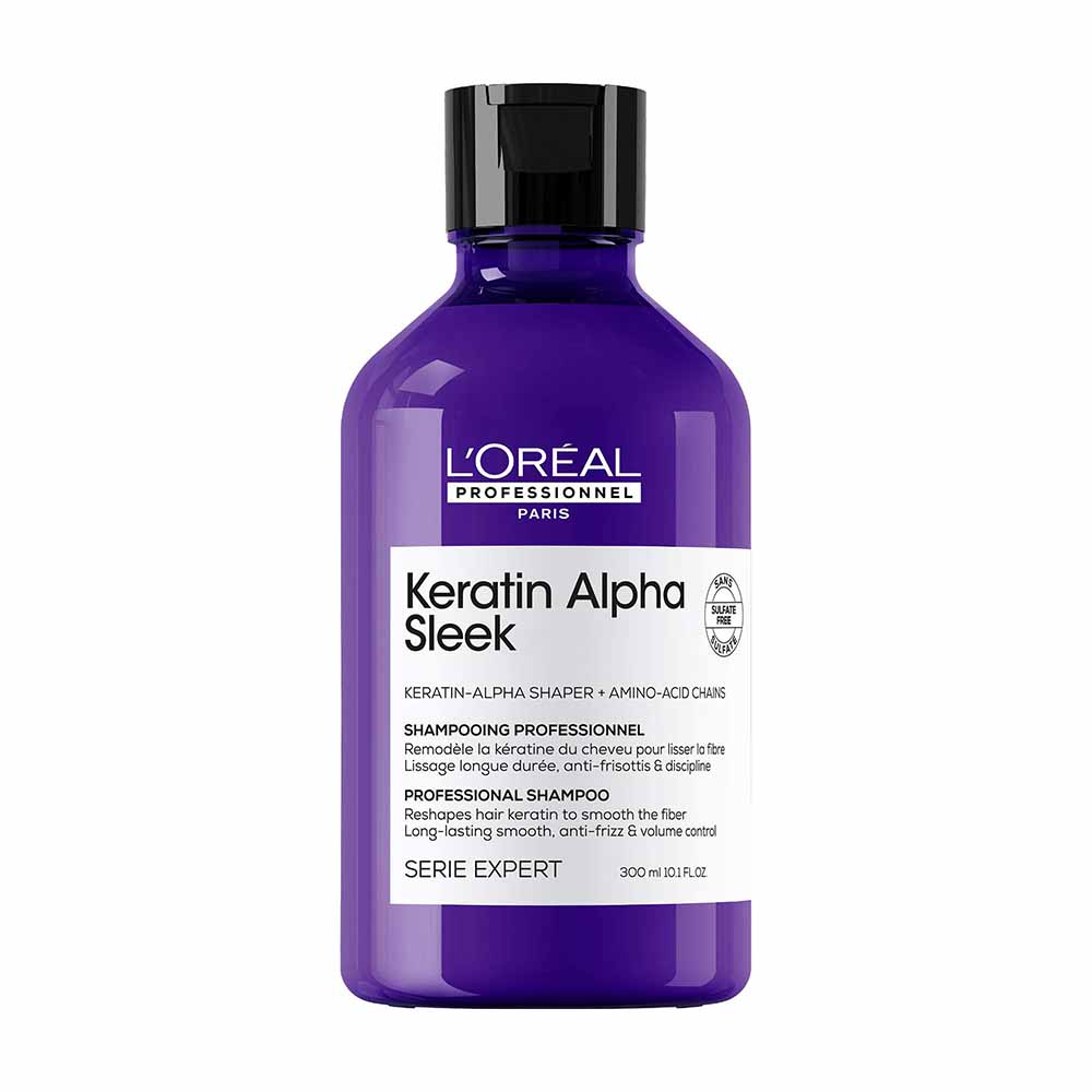 L'Oréal Professionnel Serie Expert Keratin Alpha Sleek Shampoo, 300ml