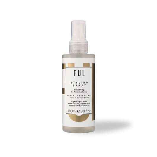 FUL Styling Spray 100Ml Heat Protectant & Volumising Mist For Frizz-Free Daily