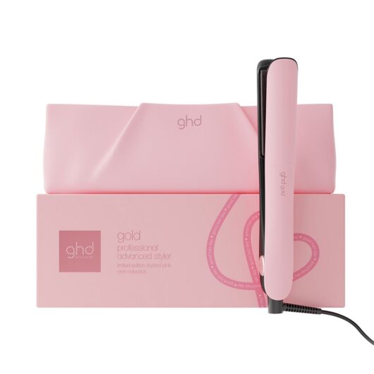 GHD Gold Limited Edition Hair Straightener In Dusted Pink