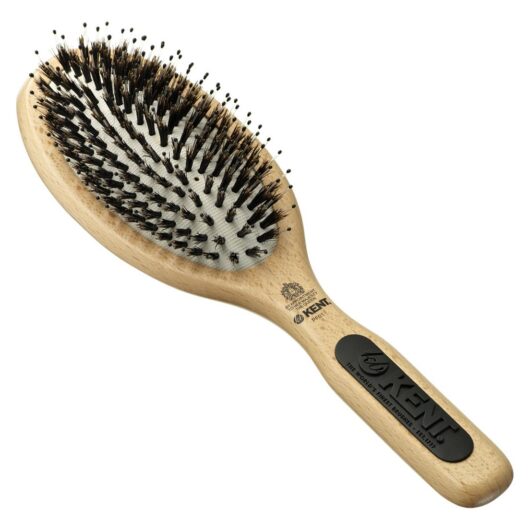 Kent Brushes Perfect For - Large Natural Bristle And Nylon Paddle Brush Pf01