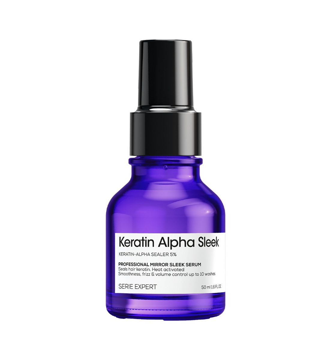 L'Oreal Professionnel Keratin Alpha Sleek Hair Serum Anti Frizz, Smoothing & Glass Shine 50ml