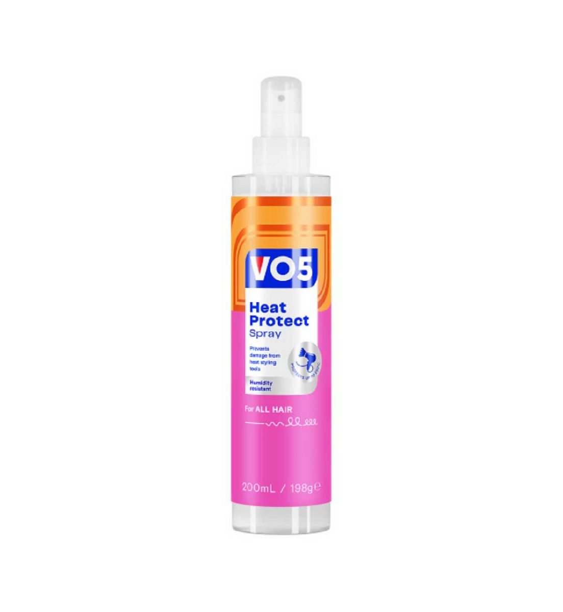 VO5 Enhance Heat Protect Spray With Activated Complex 200 ml, 200ml